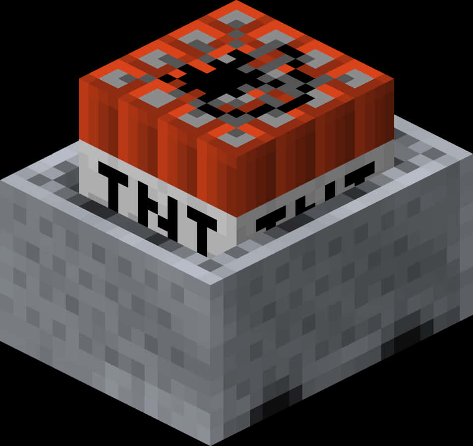 Minecraft_ T N T_ Block_ Illustration PNG