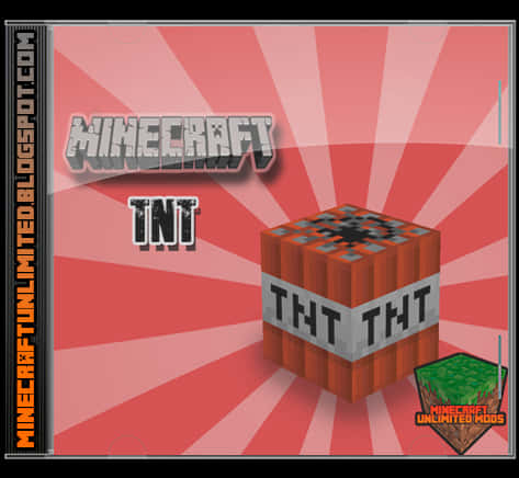 Minecraft T N T Mod Promotional Artwork PNG