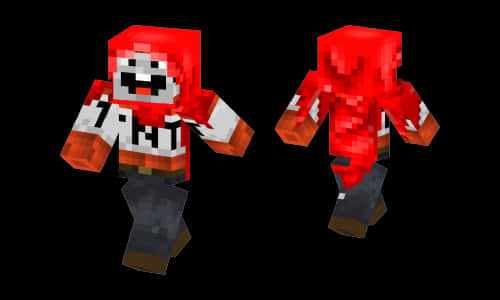 Minecraft T N T Skin Characters PNG
