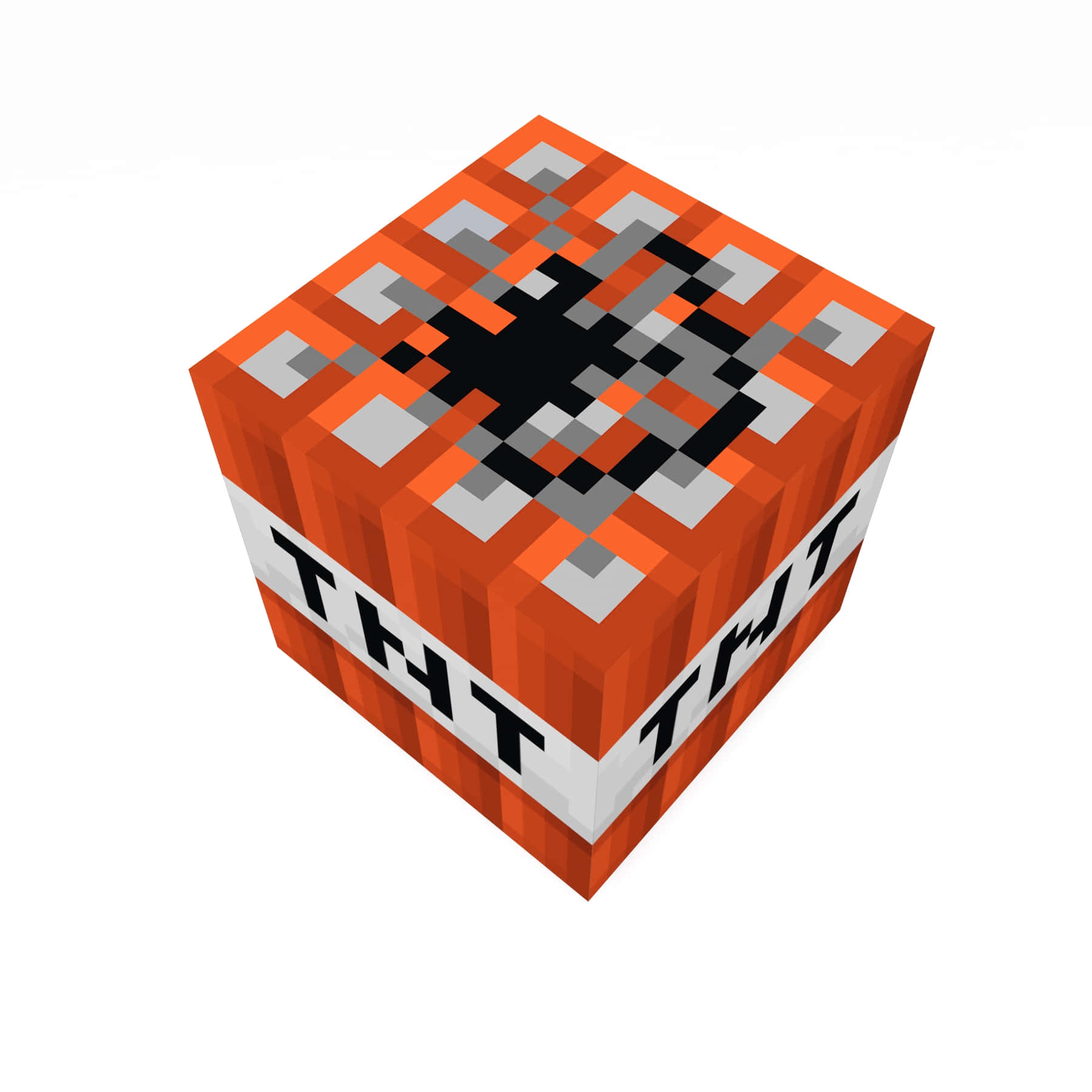 Explode the World with Minecraft TNT Wallpaper