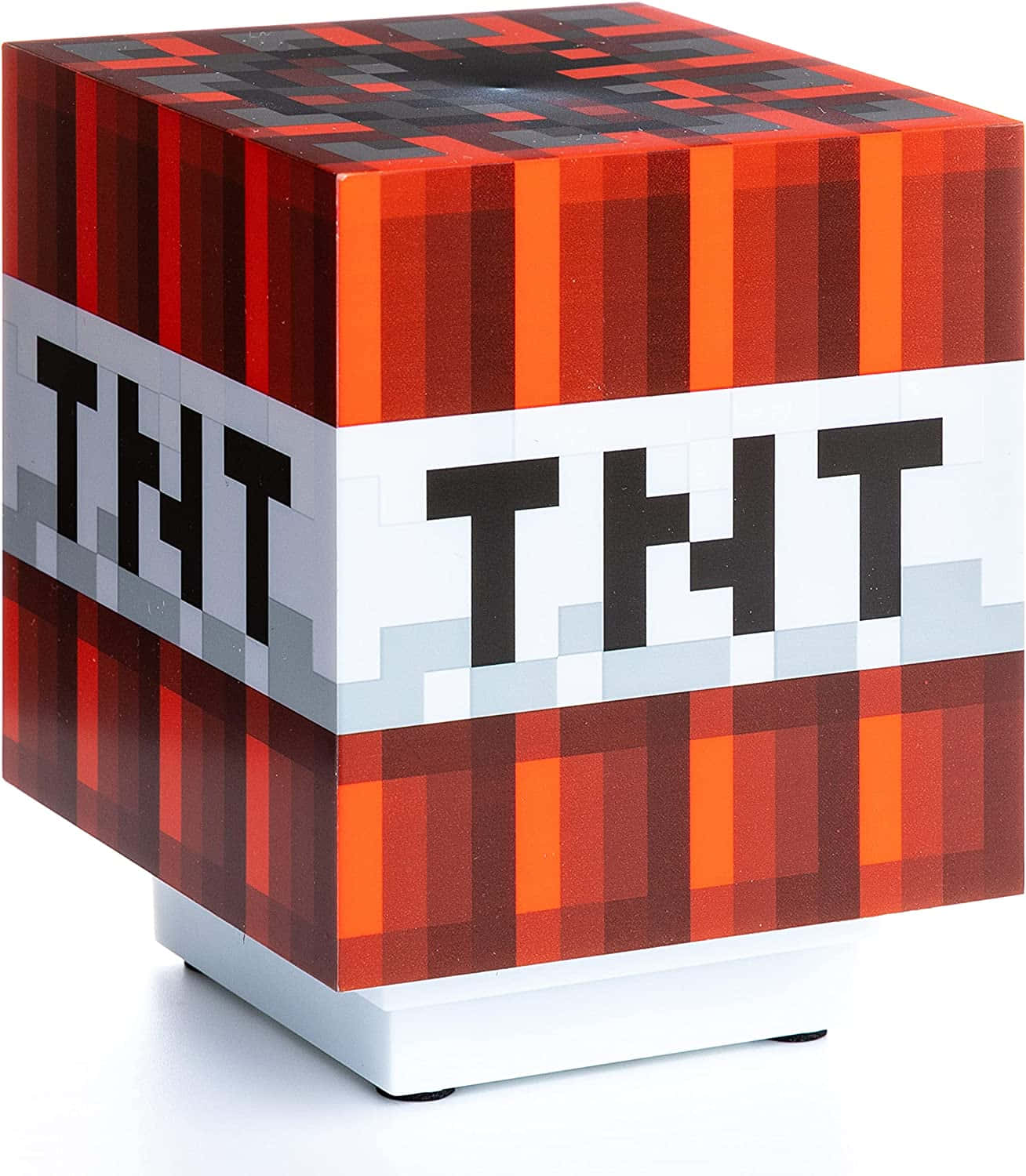 An exciting view of Minecraft TNT. Wallpaper