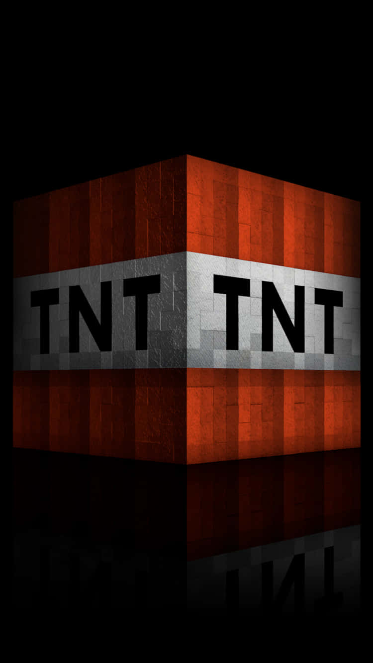 Destructive Power of Minecraft TNT Wallpaper