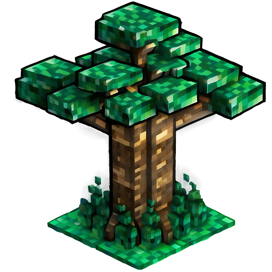 Minecraft Tree Png 9 PNG