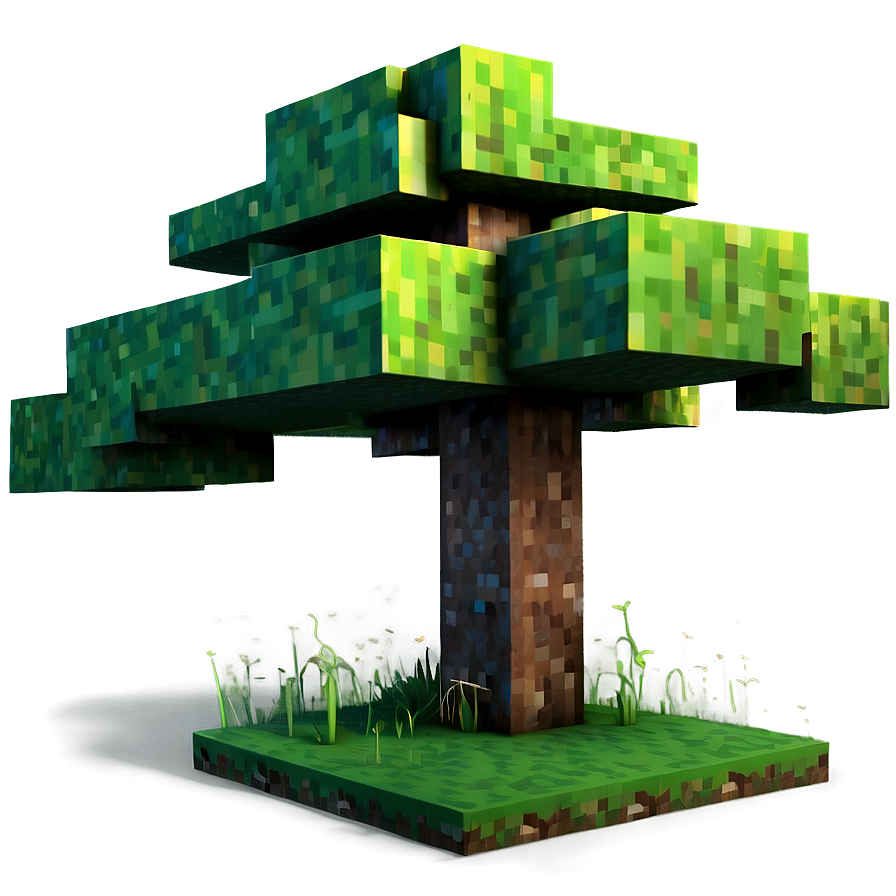 Download Minecraft Tree Png Ogk | Wallpapers.com