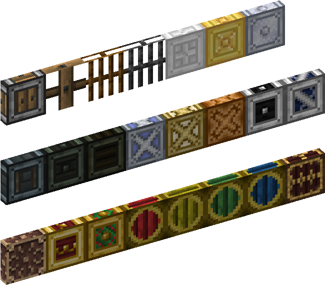 Minecraft Various Blocks Texture PNG