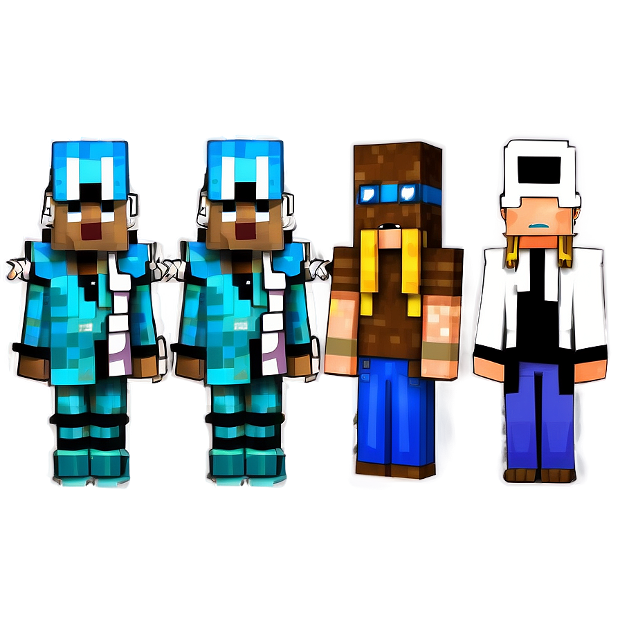 Minecraft Village Npc Design Png 06202024 PNG