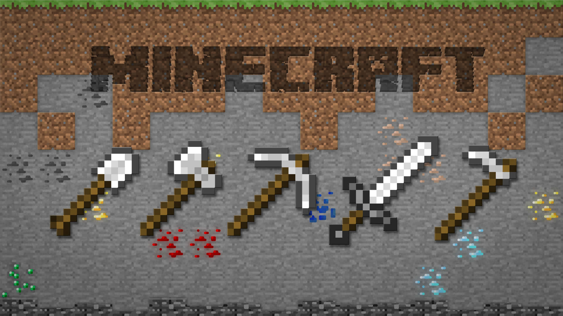 The Ultimate Arsenal - Minecraft Weapons Galore Wallpaper