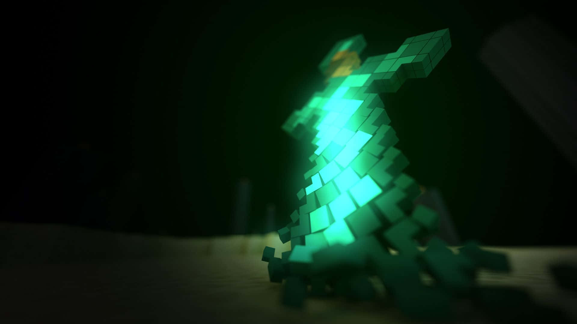 Stack up for battle with ultimate Minecraft weapons Wallpaper