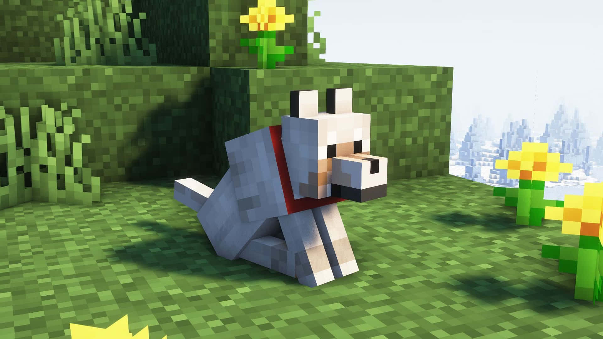 Новая версия майнкрафта 2023 году. Minecraft 2023. Прирученный волк в майнкрафт. Существа МАЙНКРАФТА. Баннер волк майнкрафт.