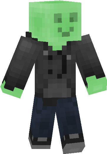 Minecraft Zombie Character PNG