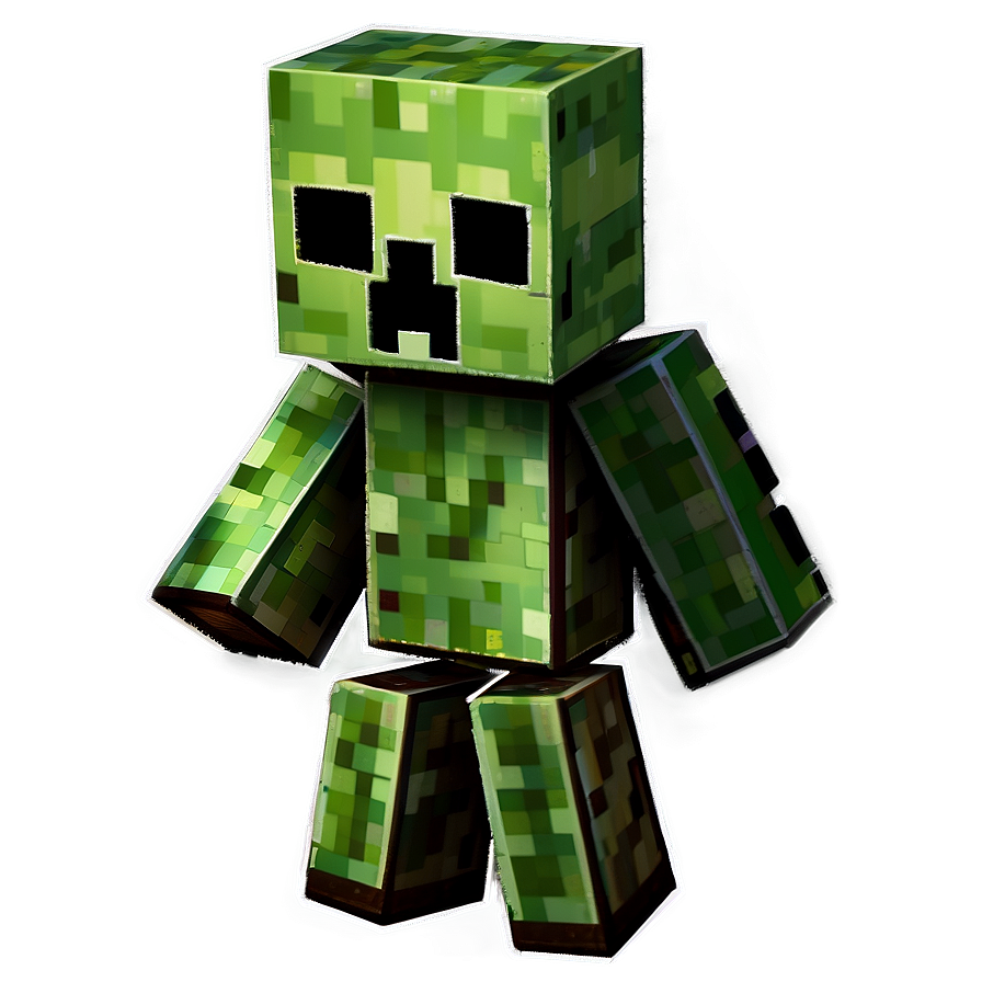 Minecraft Zombie Png Fce PNG