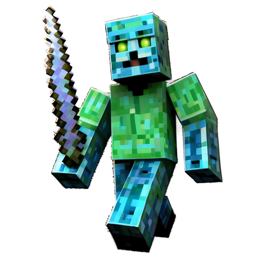 Minecraft Zombie Png Xce PNG