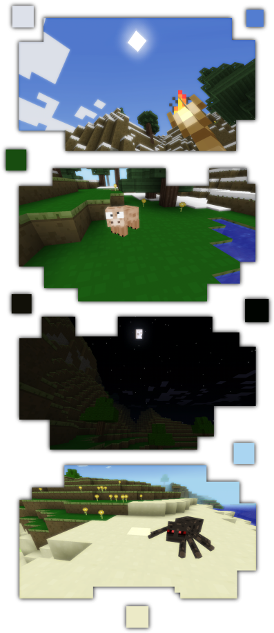 Minecraft_ Day_to_ Night_ Cycle PNG