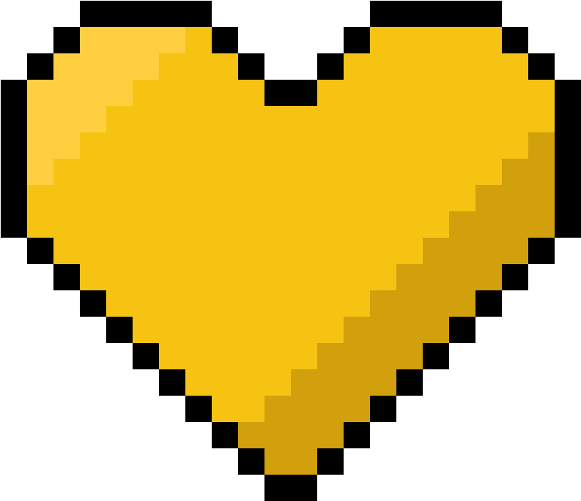 Minecraft_ Golden_ Heart_ Icon.png PNG