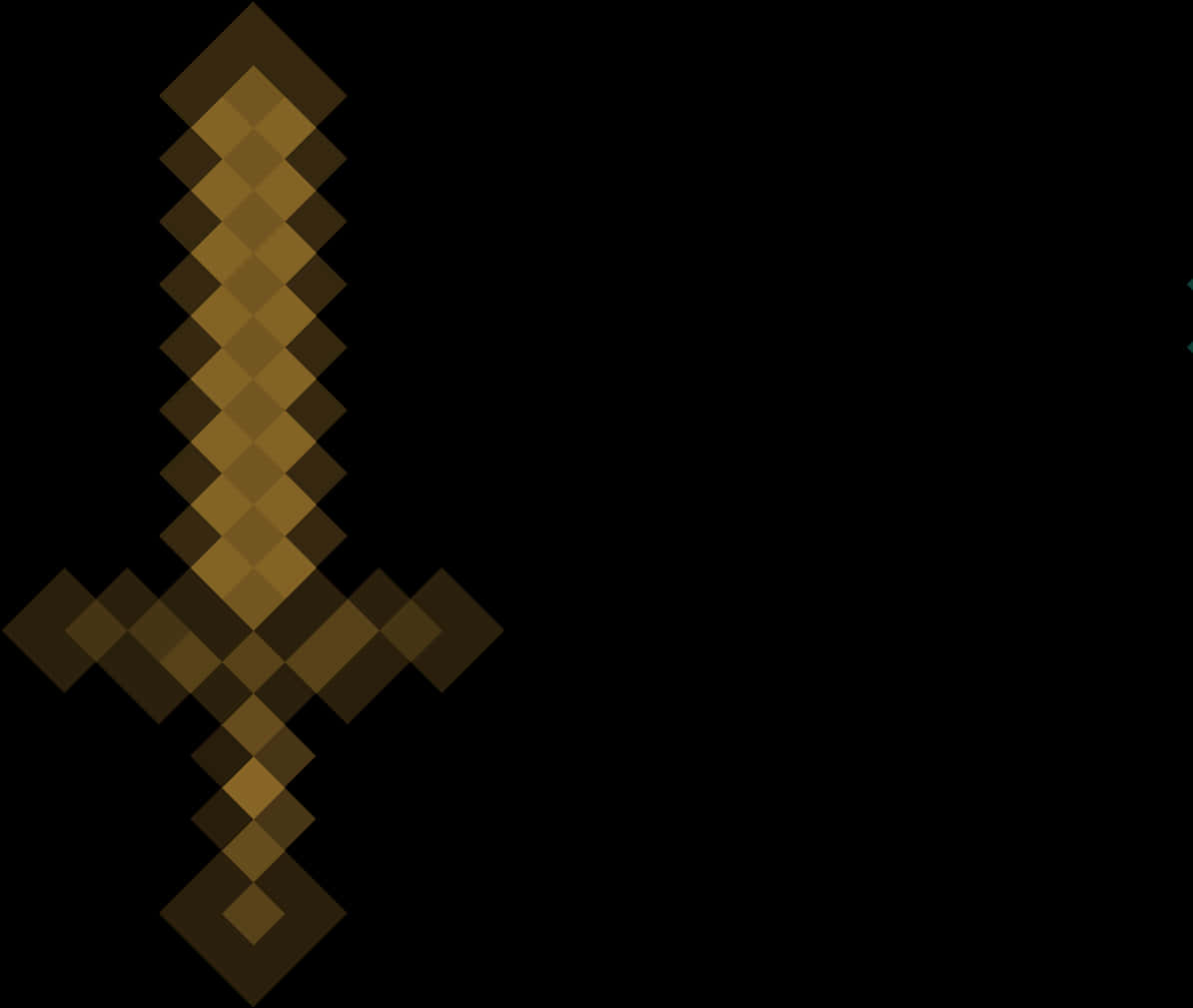 Minecraft_ Golden_ Sword_ Icon PNG