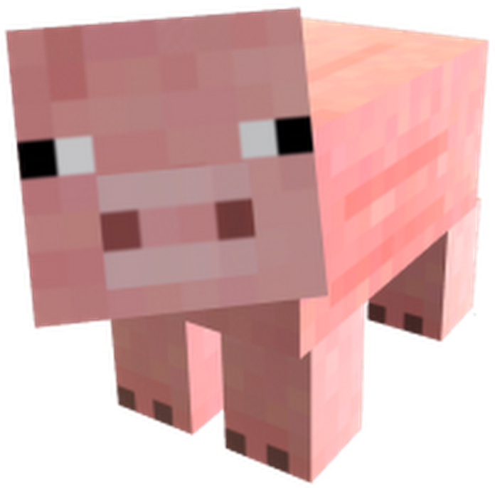 Minecraft_ Pig_ Model.png PNG