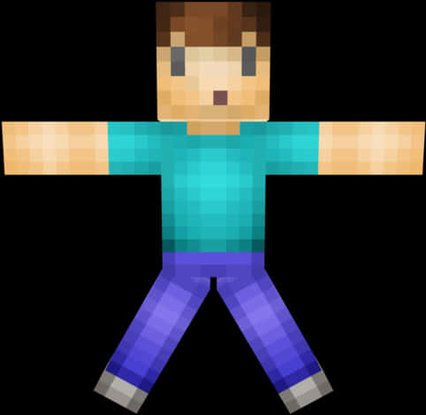 Minecraft_ Steve_ Character.png PNG