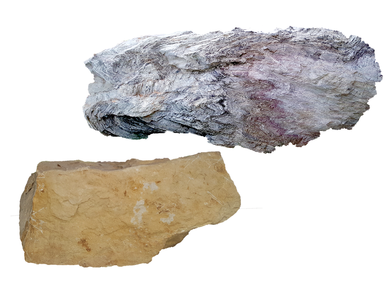 Mineral Specimenson Black Background PNG