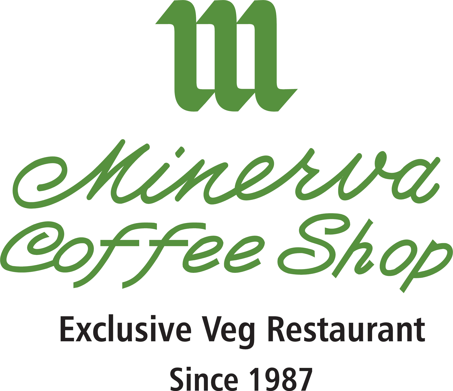 Minerva Coffee Shop Logo PNG