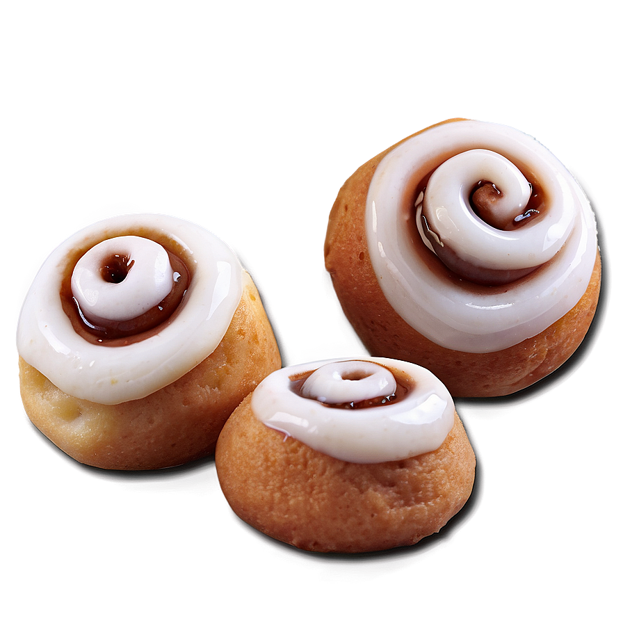 Mini Cinnamon Roll Bites Png 06122024 PNG