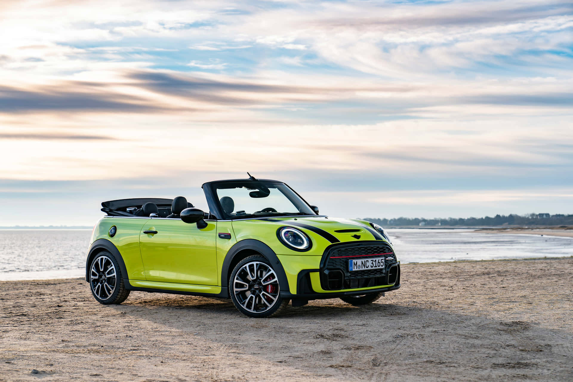 Experience Freedom with Mini Cooper Convertible Wallpaper