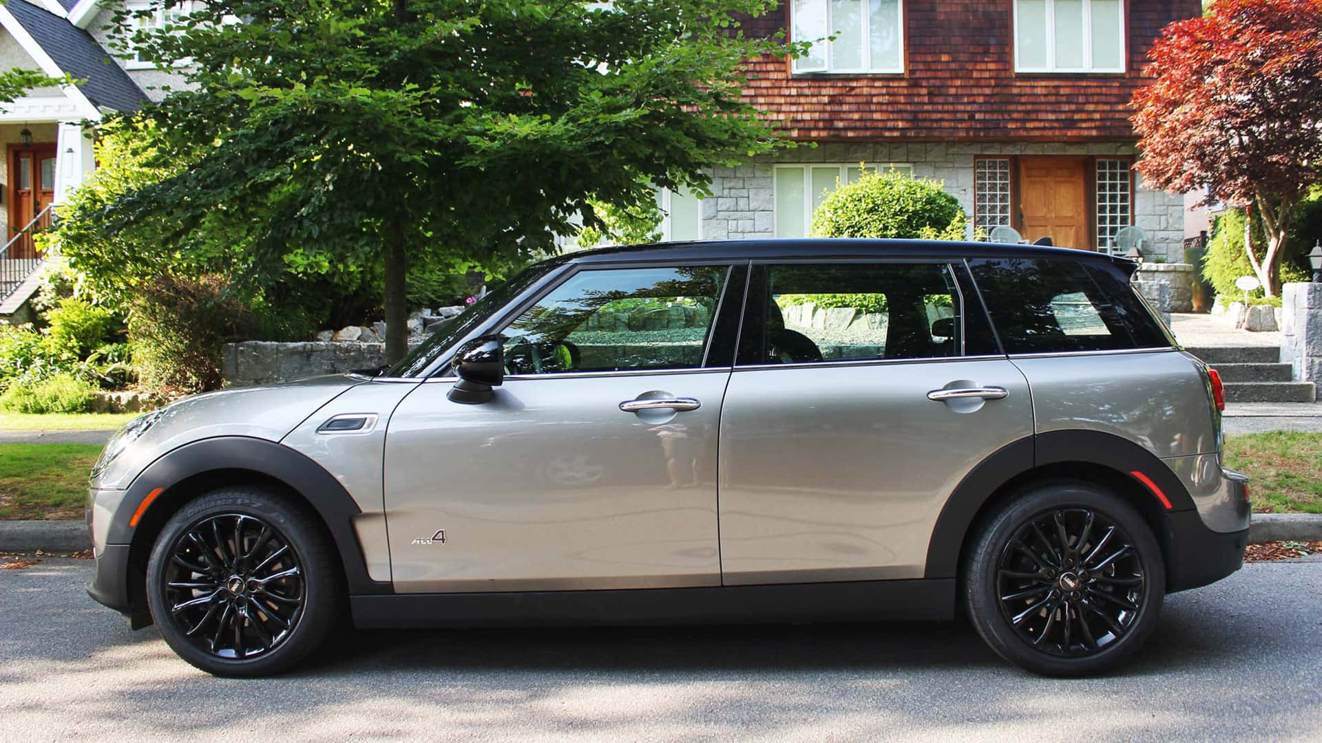 Stunning Mini Cooper S Clubman All4 on the road Wallpaper