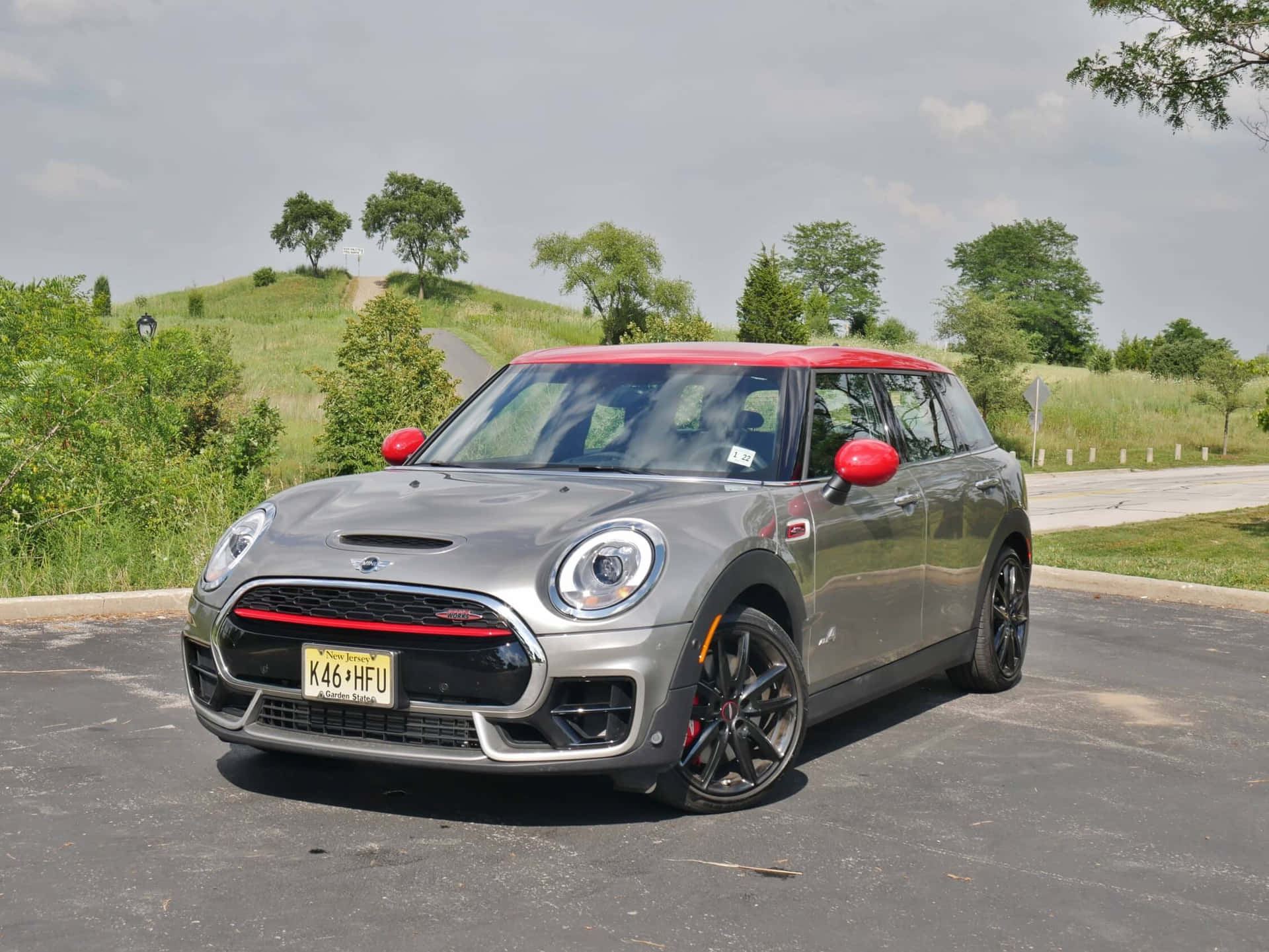 Caption: Experience the Stylish and Versatile Mini Cooper S Clubman All4 Wallpaper