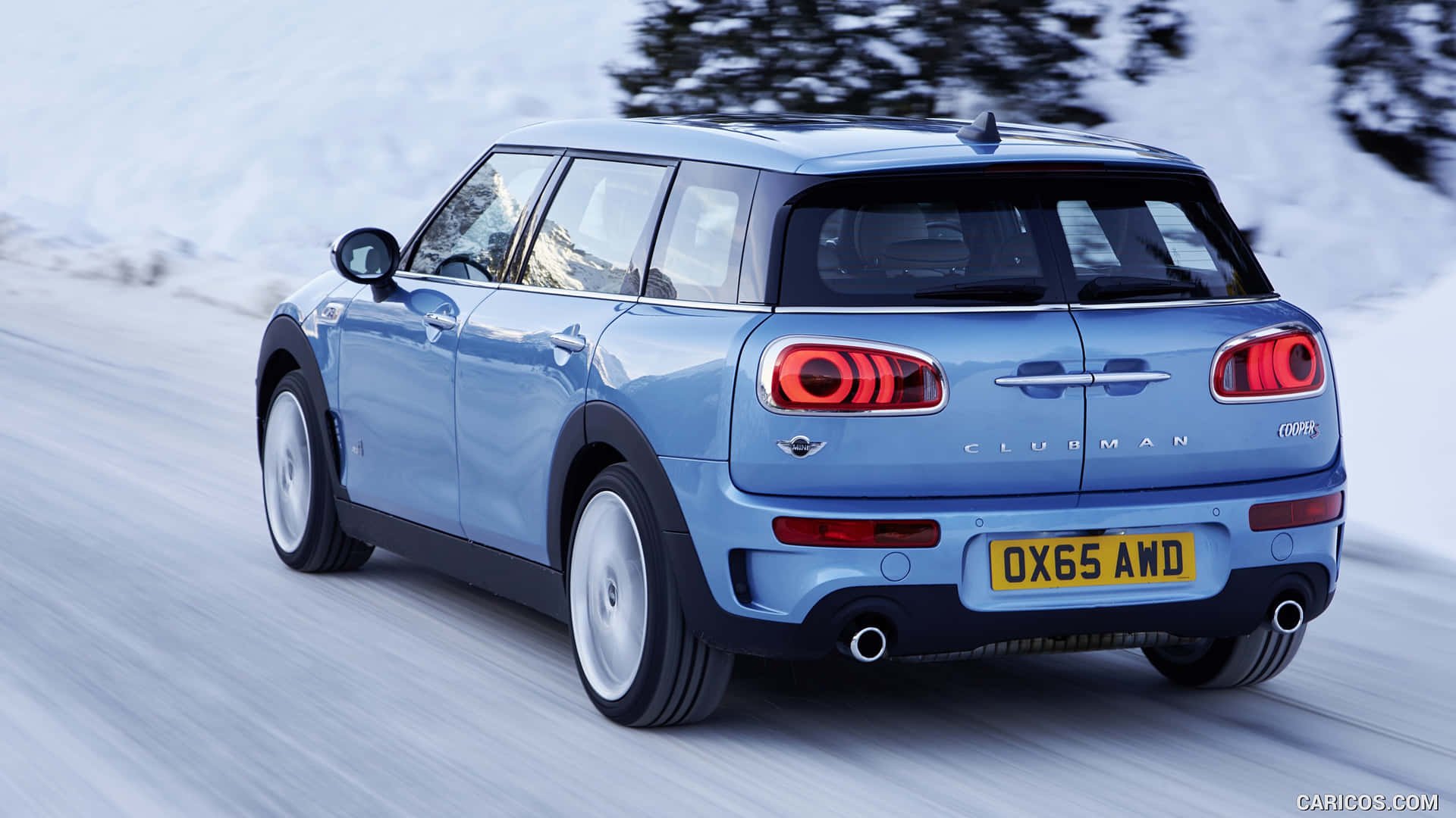 Mini Cooper S Clubman ALL4 in Action Wallpaper