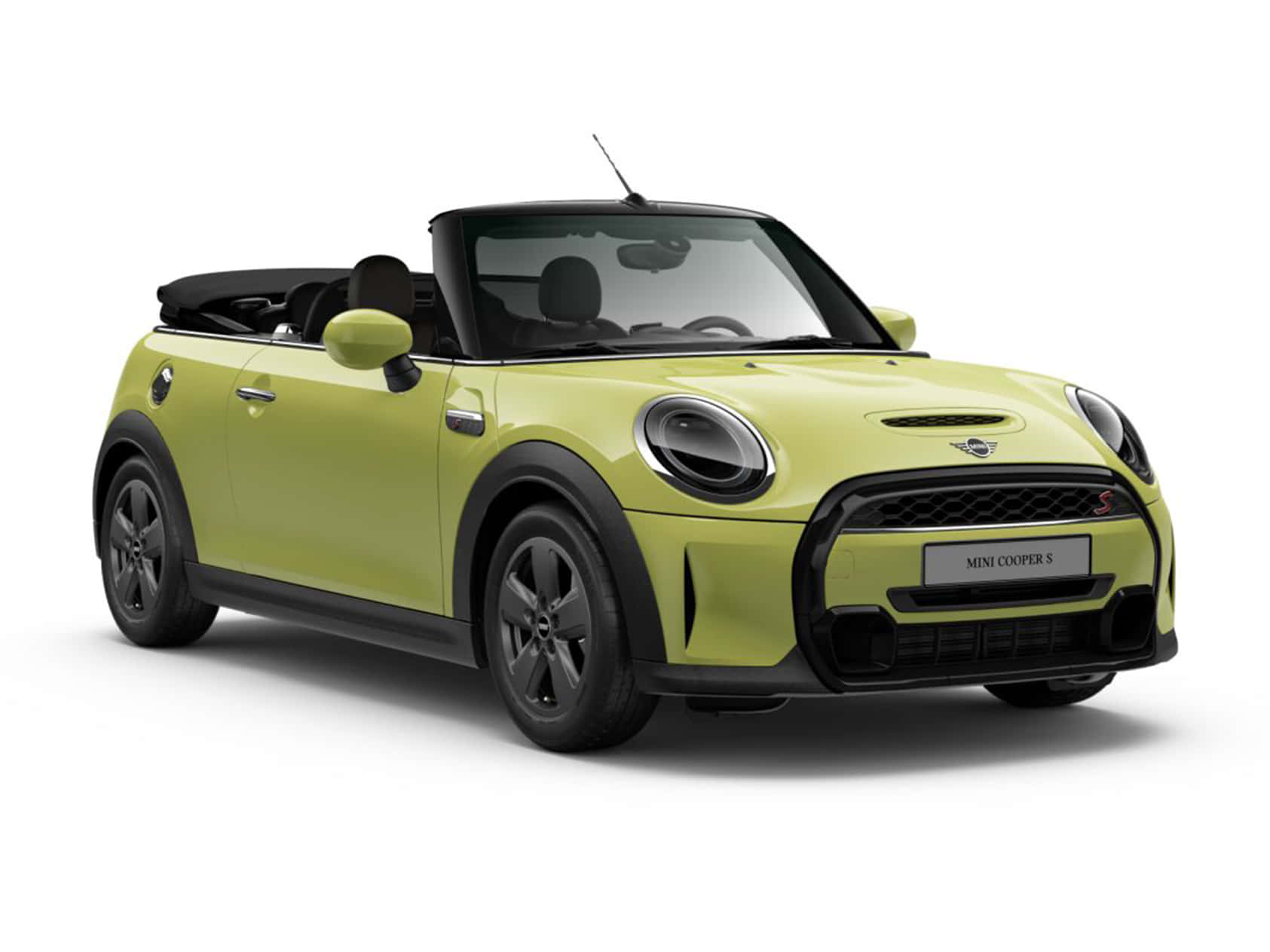 Enjoy open-top driving with the Mini Cooper S Convertible Wallpaper