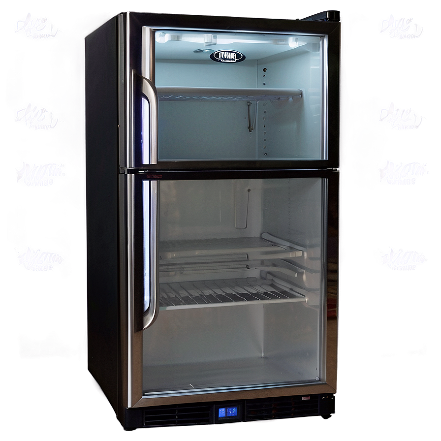 Mini Fridge Double Door Png 15 PNG