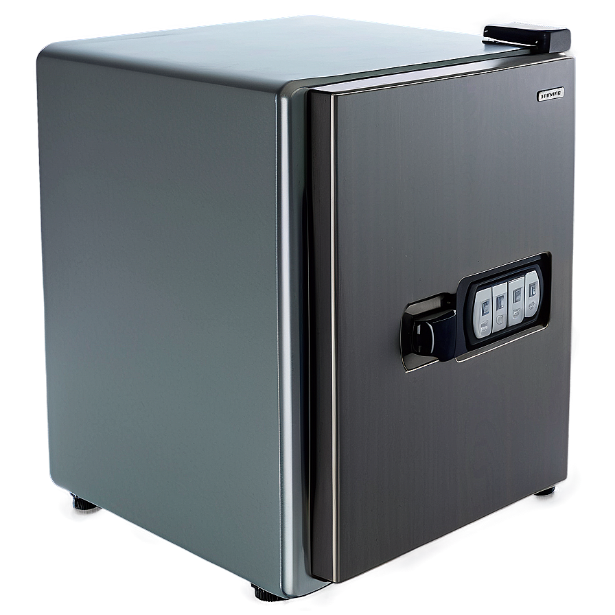 Mini Fridge With Lock Png Wst PNG