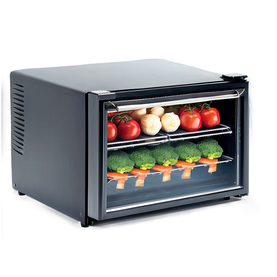 Mini Fridge With Vegetable Drawer Png Ogg46 PNG