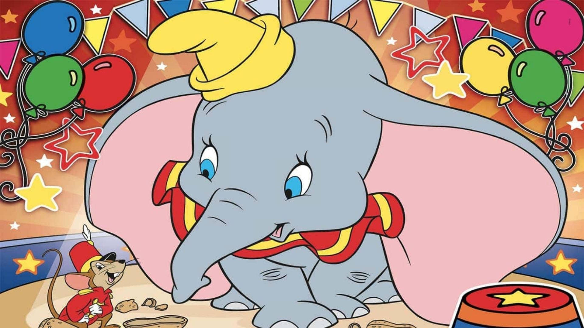 Mini Party For Dumbo Wallpaper