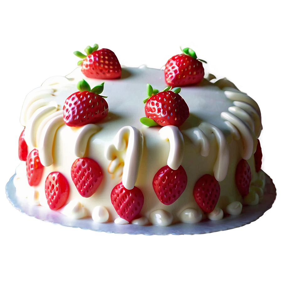 Mini Strawberry Cake Png 1 PNG