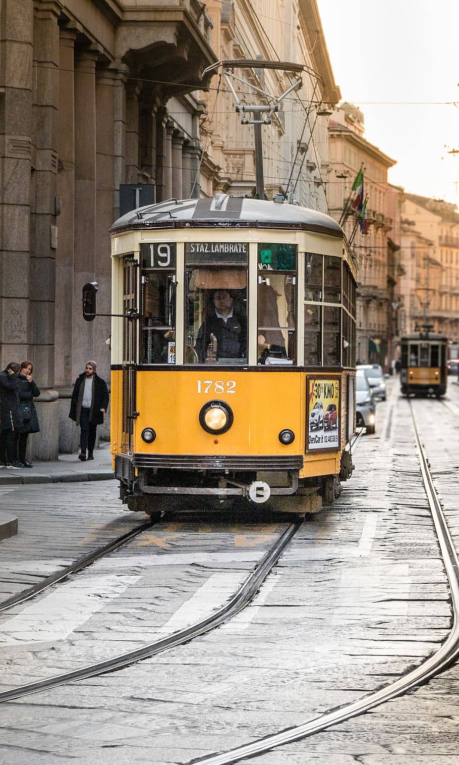 Mini-train In Milan Wallpaper