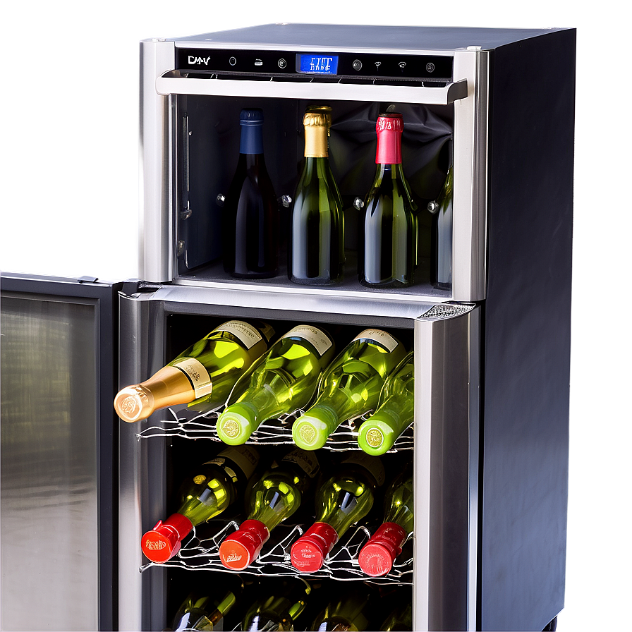 Mini Wine Cooler Fridge Png Oub48 PNG