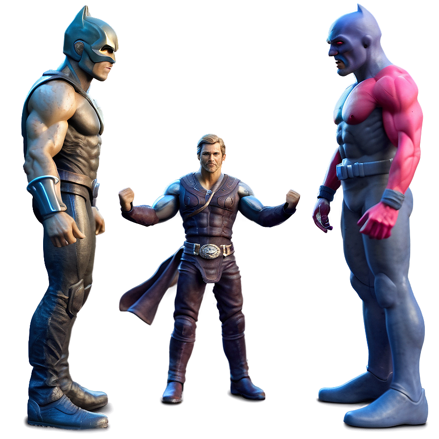 Miniature Action Figure Png 06262024 PNG