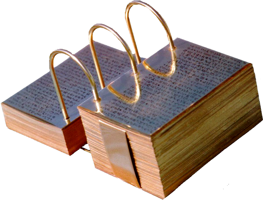 Miniature Book Pendants PNG