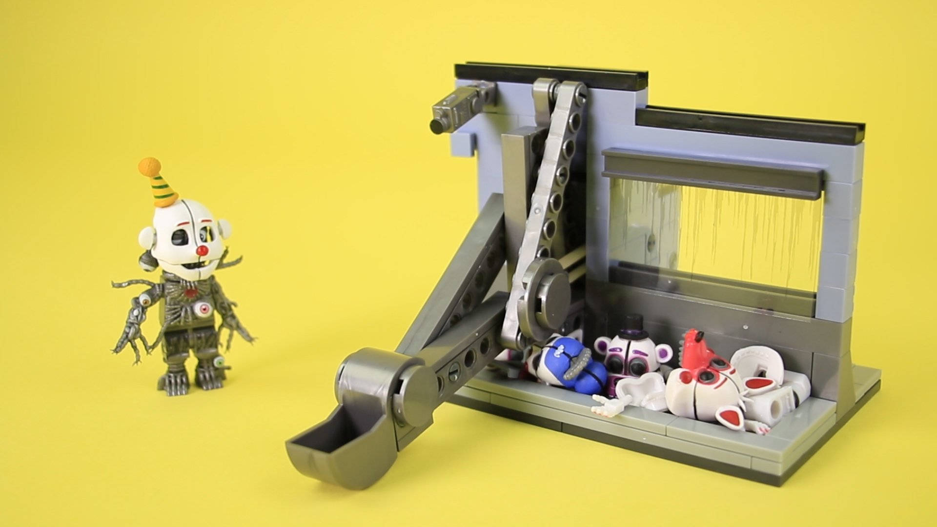 Miniature Ennard Robot Toy Wallpaper