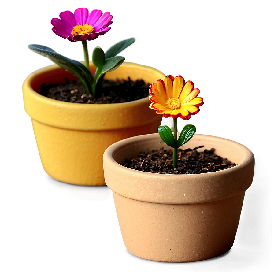 Download Miniature Flower Pot Png 81 | Wallpapers.com