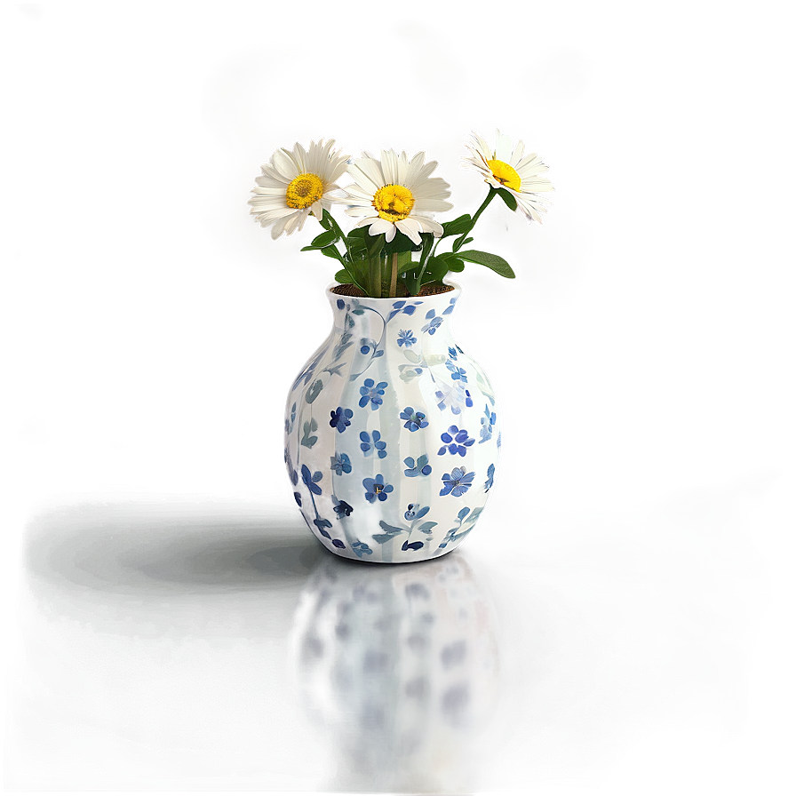 Miniature Flower Vase Png Fau PNG