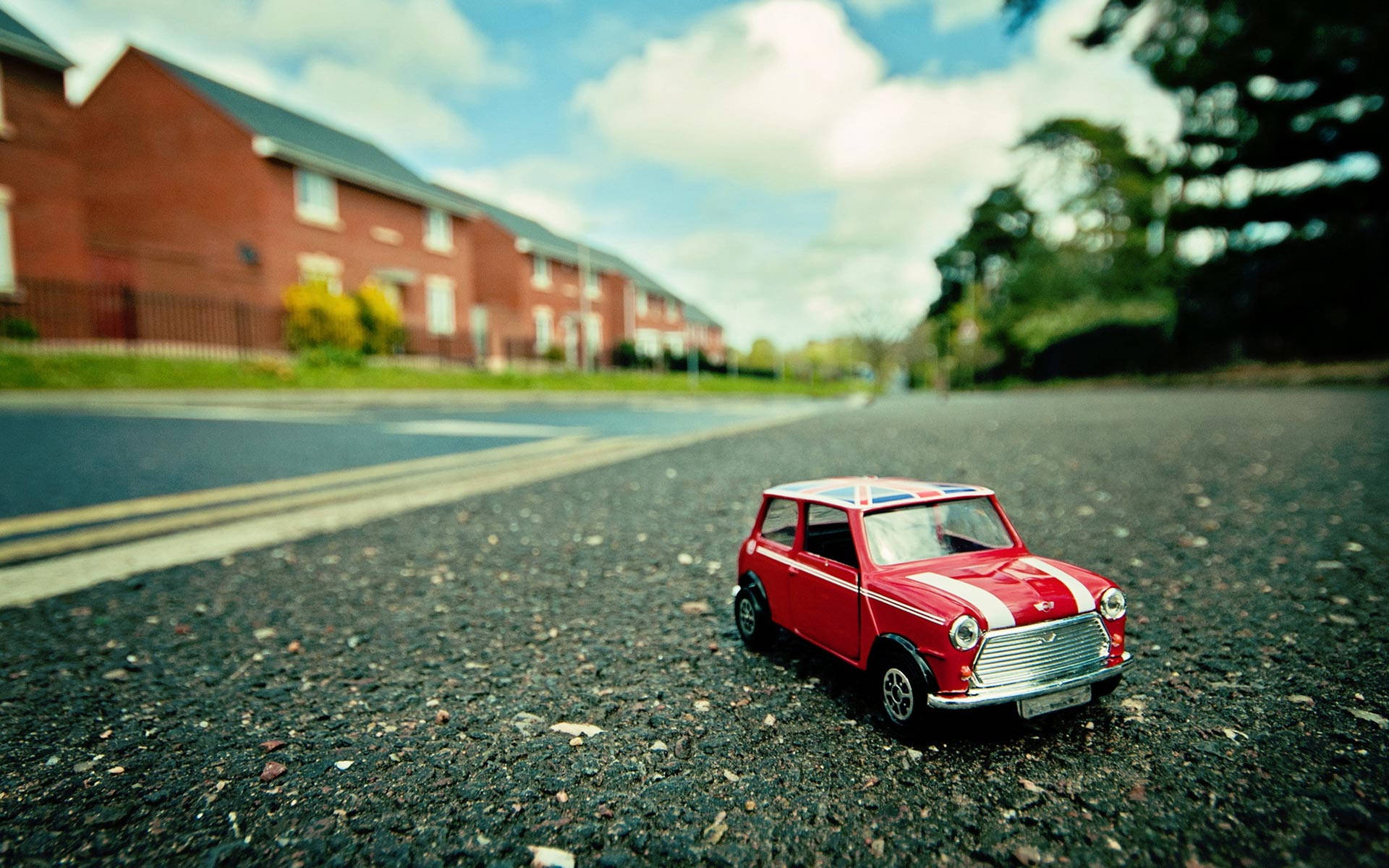 Miniature Mini Cooper Car