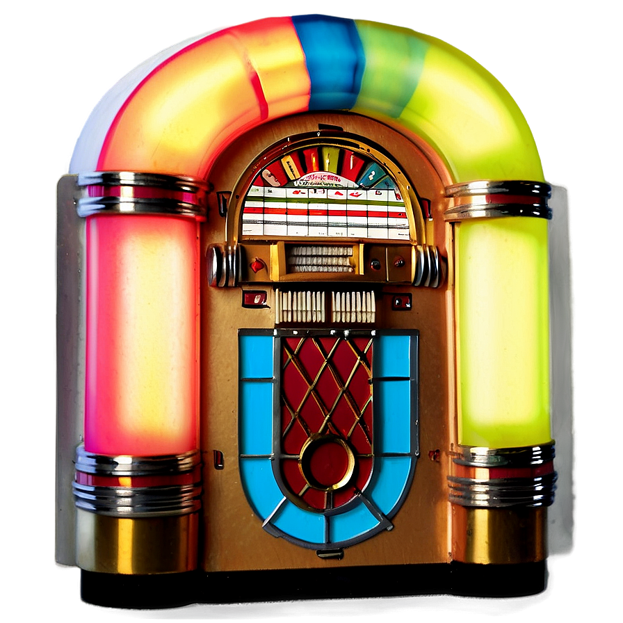 Miniature Model Jukebox Png 06112024 PNG