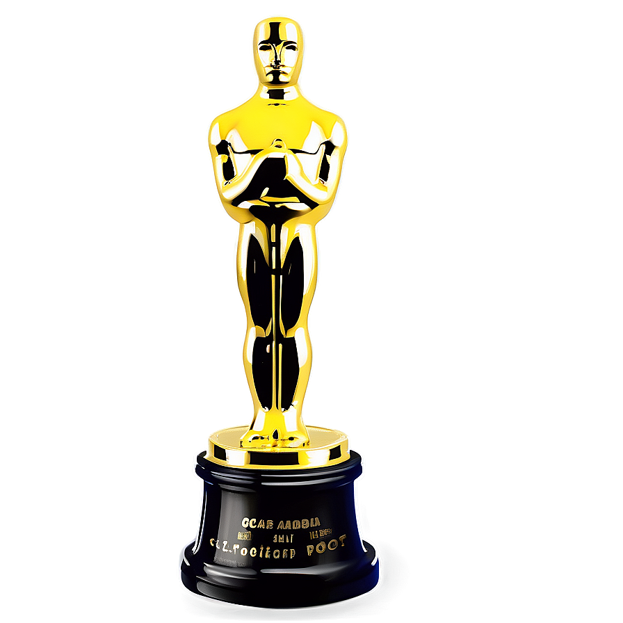 Miniature Oscar Trophy Png Tiw PNG