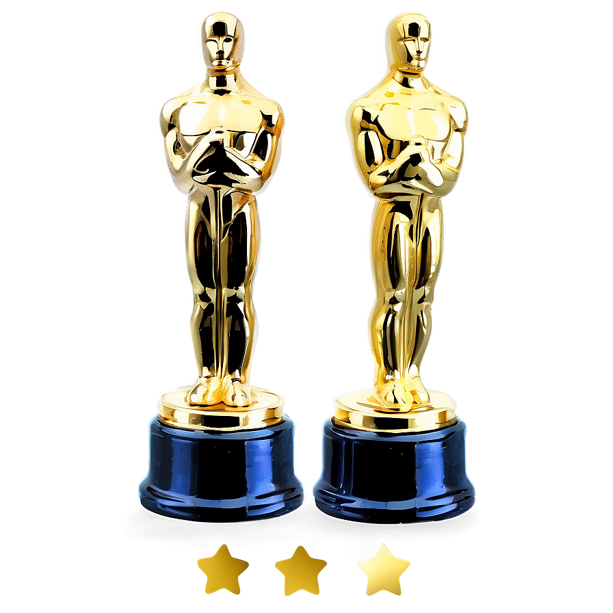 Miniature Oscar Trophy Png Wdb PNG