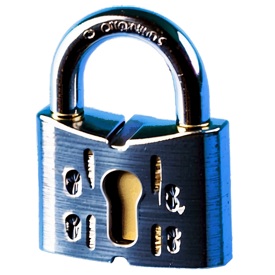 Miniature Padlock Png 06202024 PNG