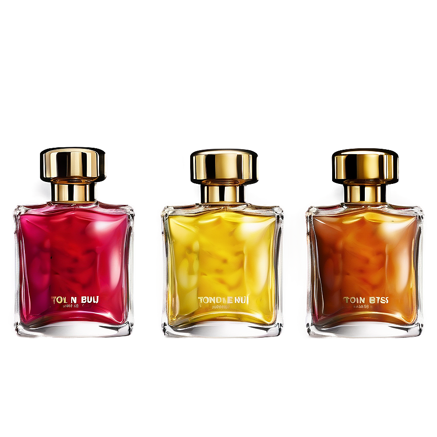 Miniature Perfume Bottle Collection Png 64 PNG