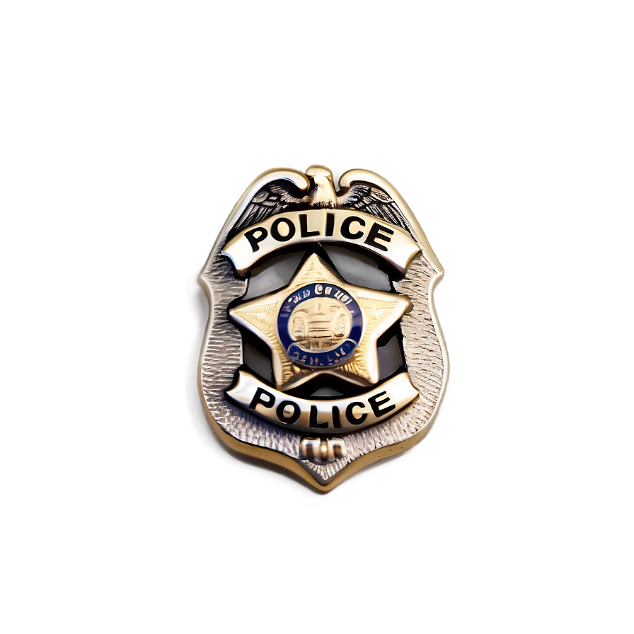 Miniature Police Badge Png 05252024 PNG