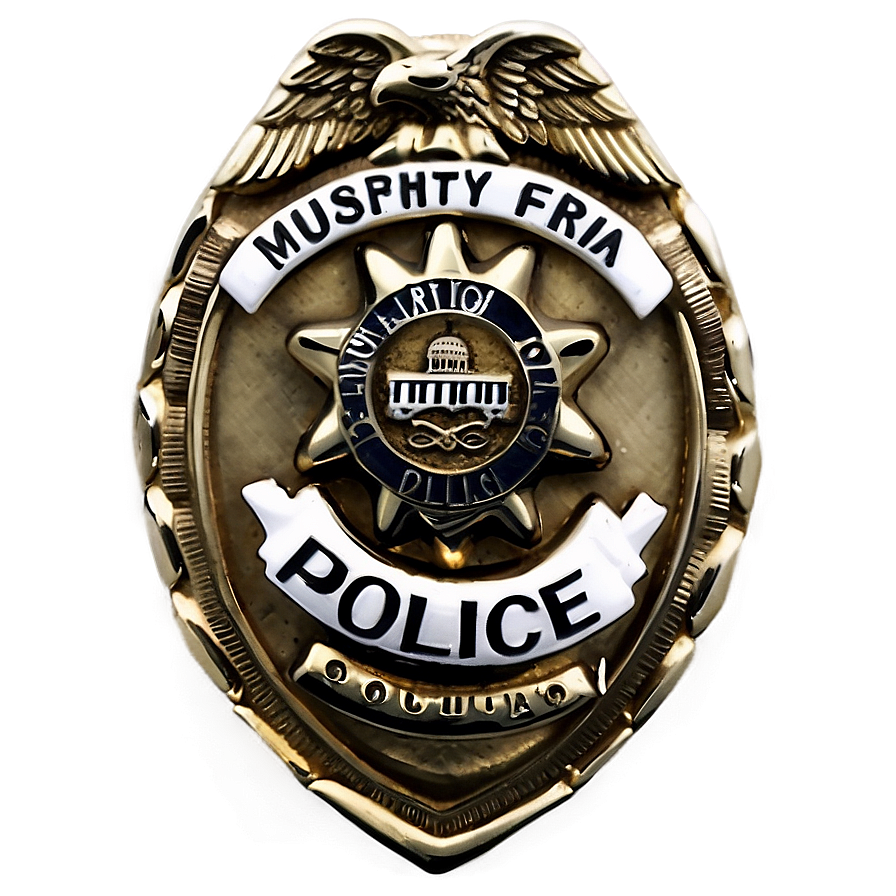 Miniature Police Badge Png Aub PNG