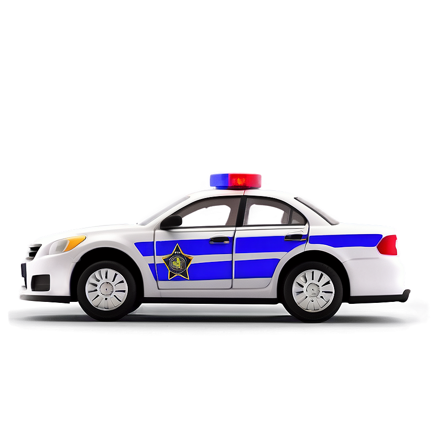 Miniature Police Car Model Png Rkt17 PNG